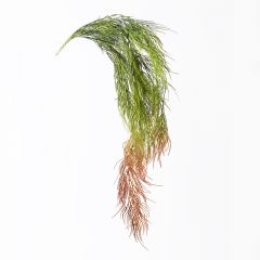 Supergreens Τεχνητή Κρεμαστή Φτέρη Πράσινη/Kόκκινη 83 Εκ.