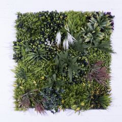 Supergreens Τεχνητή Φυλλωσιά Φίκος με Φτέρη "Flux" 100x100 εκ.