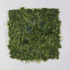 Supergreens Τεχνητή Φυλλωσιά Φτέρη με Φίκο "Floris" 100x100 εκ.