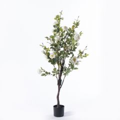 Supergreens Τεχνητό Δέντρο Τριανταφυλλιά "Centifolia"  Εκρου 140 Εκ.