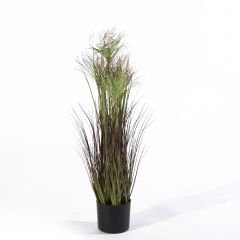 Supergreens Τεχνητό Φυτό Χορτάρι Πάπυρος Πράσινο 90 Εκ.