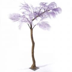 Supergreens Τεχνητό Δέντρο Φοίνικας Χαμαιδώρεα Μωβ 290 εκ.