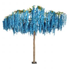Supergreens Τεχνητό Δέντρο Γλυσίνια Μπλε 290 εκ.