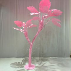 Supergreens Τεχνητό Δέντρο Eva Μονστέρα "Rosea Leaf" Ρόζ 320 Εκ.