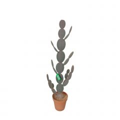 Supergreens Τεχνητό Φυτό Κάκτος "Blush Spire" Ροζ 130 εκ.