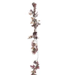 Supergreens Τεχνητή Γιρλάντα Σφένδαμος "Saccharinum" Μωβ 180 Εκ.