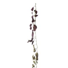 Supergreens Τεχνητή Γιρλάντα Καλαθέα "Zebrina" Πράσινη 170 Εκ.