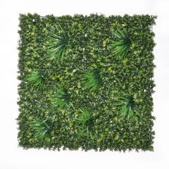 Supergreens Τεχνητή Φυλλωσιά Φίκος με Χορτάρι "HoppingGrass" 100x100 εκ.