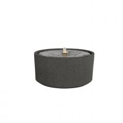 Supergreens Συντριβάνι Ρητίνης "Zenfall" Μαύρο 42.5x42.5x22 Εκ.