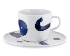 Alessi ITSUMO YUNOKI Φλιτζάνι Cappuccino Με Πιατάκι Πορσελάνινο 210 ml