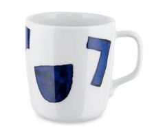 Alessi ITSUMO YUNOKI Κούπα Πορσελάνινη Λευκή/Μπλε 300 ml