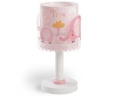 Ango Παιδικό Επιτραπέζιο Φωτιστικό Little Elephant Ροζ 61331 S
