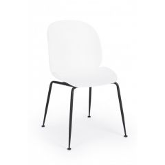 Bizzotto Antigone Καρέκλα Πλαστική Λευκή 54x46x86