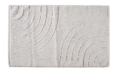 Zone Denmark Πατάκι Μπάνιου Βαμβακερό 80x50 - Time Soft Grey