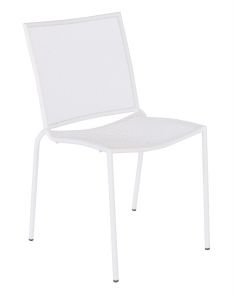 Bizzotto Circe Καρέκλα Εξωτερικού Χώρου Μεταλλική Λευκή 51x52,5x80,5