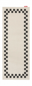 Fatboy Carpretty Catwalk Check Border - Χαλί Πολυπροπυλενίου 80x200 I Anthracite/Creme