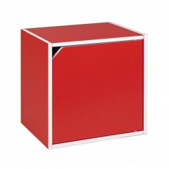 Bizzotto Color Cube Κουτί/Ντουλάπι Κόκκινο 35x29,2x35