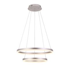 Sunlight Φωτιστικό Οροφής Led Με Εναλλαγή Χρώματος Ασημί D88059/2-SLV Dimmable