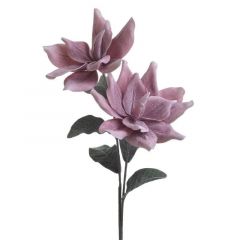 Inart Τεχνητό Κλαδί/Λουλούδι Ροζ/Μωβ 110 Εκ. Κωδικός: 3-85-246-0218
