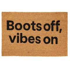 MRSHome Πατάκι Εισόδου ''Boots Off, Vibes On'' 40x60 Εκ.