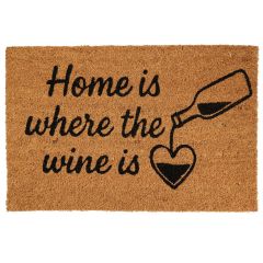 MRSHome Πατάκι Εισόδου ''Home Is Where The Wine Is'' 40x60 Εκ.