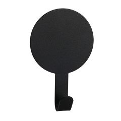 MRSHome Άγκιστρο Μεταλλικό Αυτοκόλλητο 8,5x13 Εκ. I Black