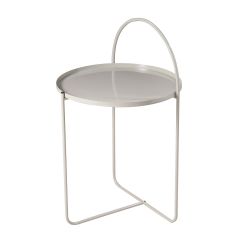 MRSHome Βοηθητικό Τραπέζι Μεταλλικό Φ40x65 Εκ. I Sand