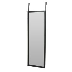 MRSHome Κρεμαστός Καθρέπτης Για Πόρτα Από Mdf 34x94 Εκ. I Black