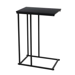 MRSHome Βοηθητικό Τραπέζι Μεταλλικό/Mdf 40x26x58 Εκ. I Black
