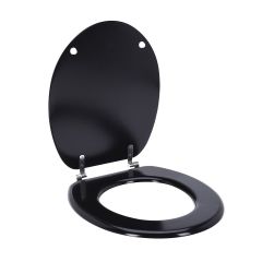 MRSHome Καπάκι Λεκάνης Mdf 42,5x37x1,5 Εκ. I Black