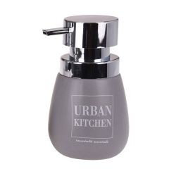 MRSHome Δοχείο Κρεμοσάπουνου Από Δολομίτη 300 ml I Grey
