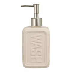 MRSHome Δοχείο Κρεμοσάπουνου Από Δολομίτη 300 ml I White