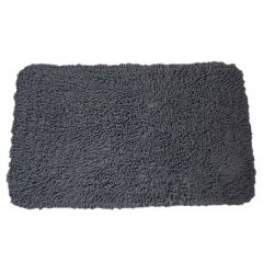 MRSHome Πατάκι Μπάνιου Βαμβακερό 50x80 I Γκρι