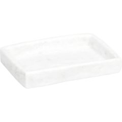 MRSHome Σαπουνοθήκη Polyresin 12,5x9x2 I Λευκή