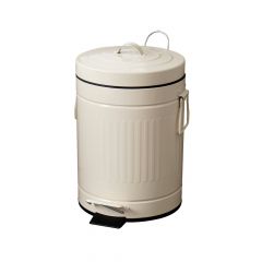 MRSHome Κάδος Απορριμμάτων 5 Lt Μεταλλικός Soft Close I Μπεζ