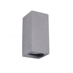 Zambelis Lights Απλίκα Led Εξωτερικού Χώρου Γκρι 20 Εκ. E 254-Dimmable