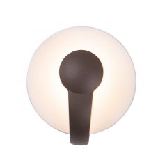 Zambelis Lights Απλίκα Led Εξωτερικού Χώρου Σκούρα Καφέ E 271