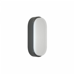 ItLighting Echo Απλίκα Εξωτερικού Χώρου Led Ανθρακί 80202940