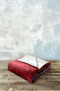 Nima Παπλωματοθήκη Υπέρδιπλη Polyester 220x240 - Nuan Wine Red