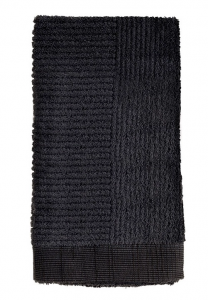 Zone Denmark Πετσέτα Προσώπου Βαμβακερή 50x100 - Classic Black