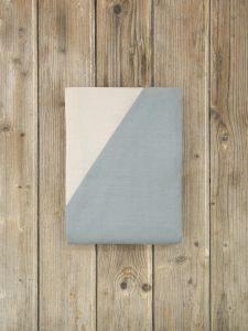 Nima Παπλωματοθήκη Βαμβακερή Υπέρδιπλη 220x240 - Colors Linen Beige/Ultimate Gray