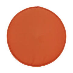 Zone Denmark Μαξιλάρι Καθίσματος Υφασμάτινο Φ33x2,2 - Disc Orange Crush