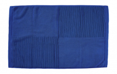 Zone Denmark Πατάκι Μπάνιου Βαμβακερό 80x50 - Classic Indigo Blue