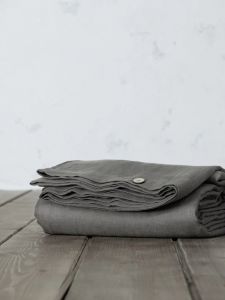 Nima Παπλωματοθήκη Λινή Μονή 160x240 - Linen Dark Gray