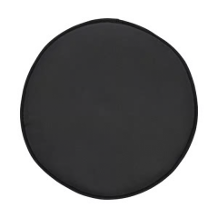 Zone Denmark Μαξιλάρι Καθίσματος Υφασμάτινο Φ33x2,2 - Disc Black