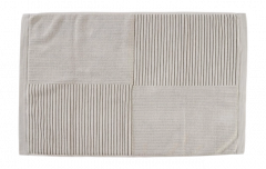 Zone Denmark Πατάκι Μπάνιου Βαμβακερό 80x50 - Classic Soft Grey