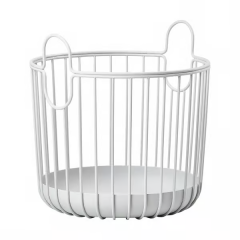 Zone Denmark Καλάθι Οργάνωσης Μεταλλικό Ø20x20 - Inu Soft Grey