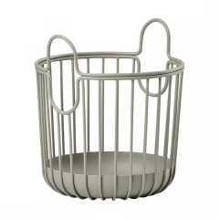 Zone Denmark Καλάθι Οργάνωσης Μεταλλικό Ø10,5x13,5 - Inu Taupe