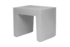 Fatboy Concrete Σκαμπώ/Βοηθητικό Τραπέζι Πολυπροπυλενίου 40x50x43 I Light Grey 