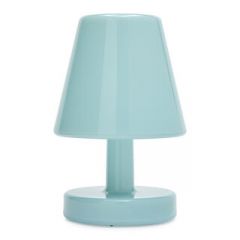 Fatboy Edison The Ambiance - Επαναφορτιζόμενο Φωτιστικό Led Abs Ø16,5x25,3 I Polar Blue - Dimmable
